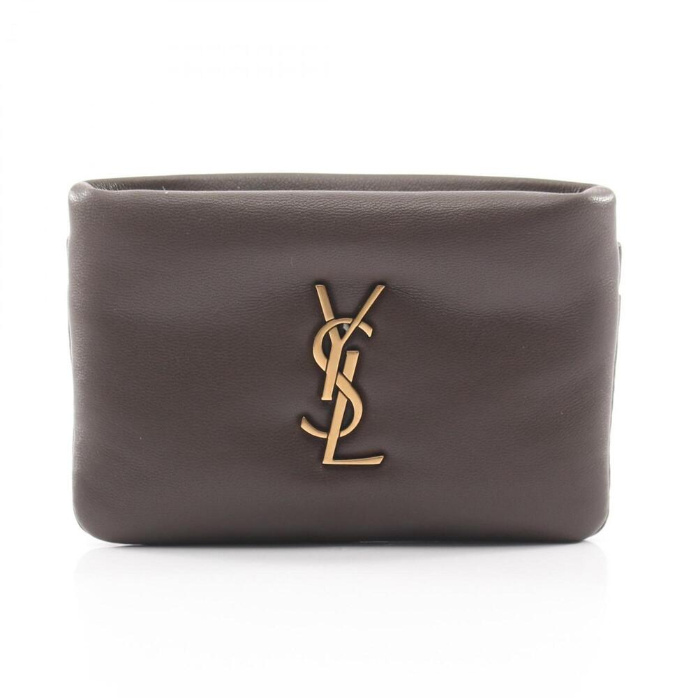 Yves Saint Laurent Saint Laurent Paris Calypso Wallet/Coin Purse, Leather, Wo...